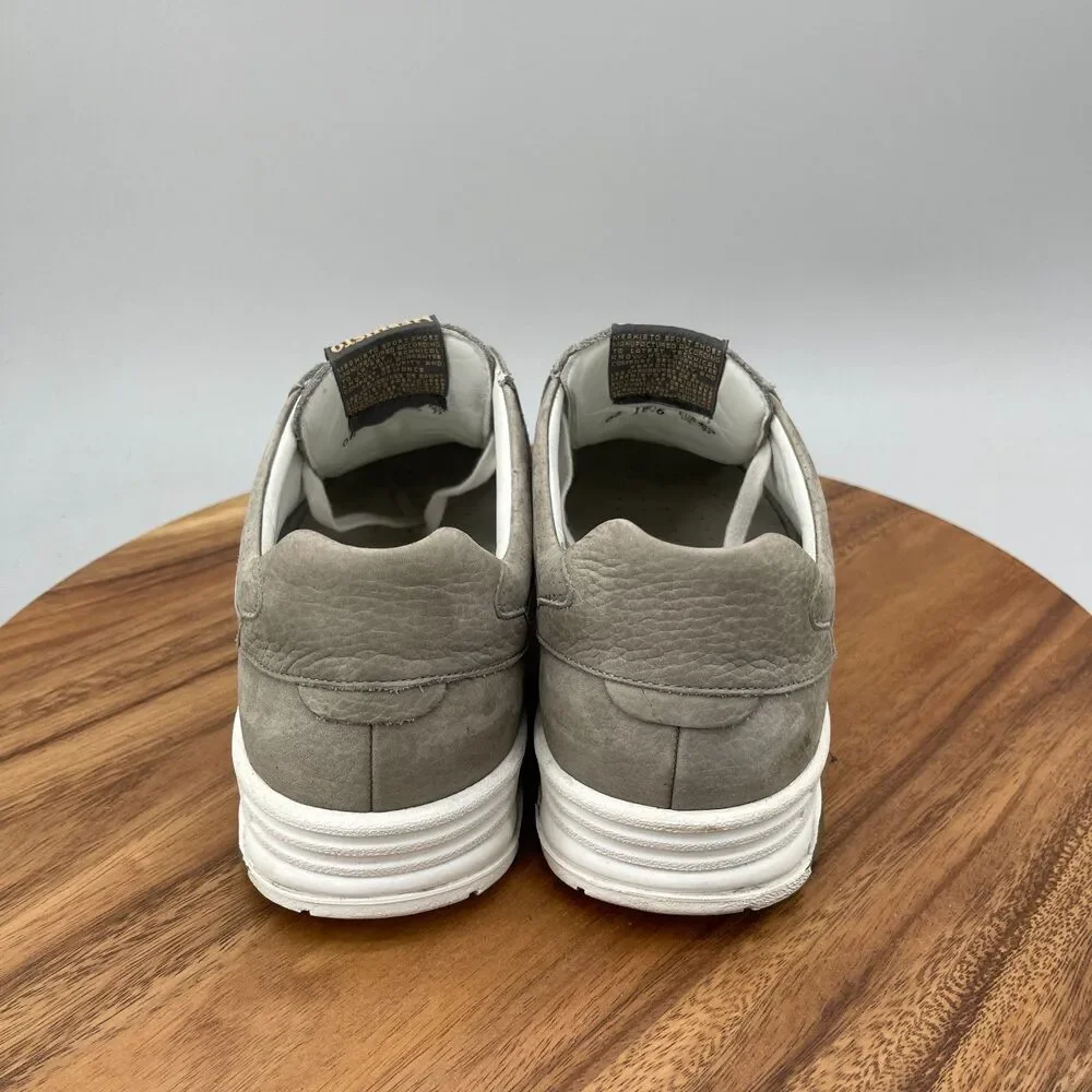 Mephisto Marius Shoes Mens Size 11 Gray Nubuck Casual Going Out Sneakers